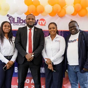 UBA Sierra Leone MCC Head Joins Liberty Online TV for the Unveiling of Their New Broadcasting House